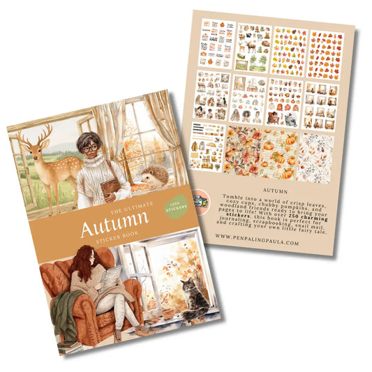 Autumn Sticker Book