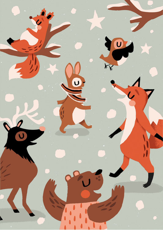 Wild Woods Postcard