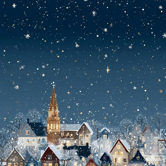 Christmas Village No. 7 Postcard