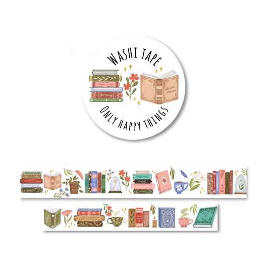 Time to Read Washi Tape (Wide)