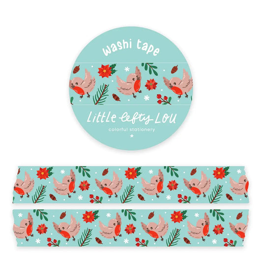 Snowy Robins Washi Tape