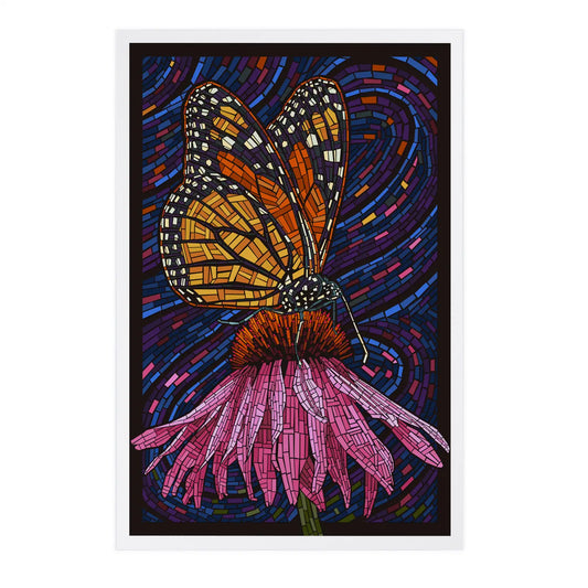 Butterfly Paper Mosaic