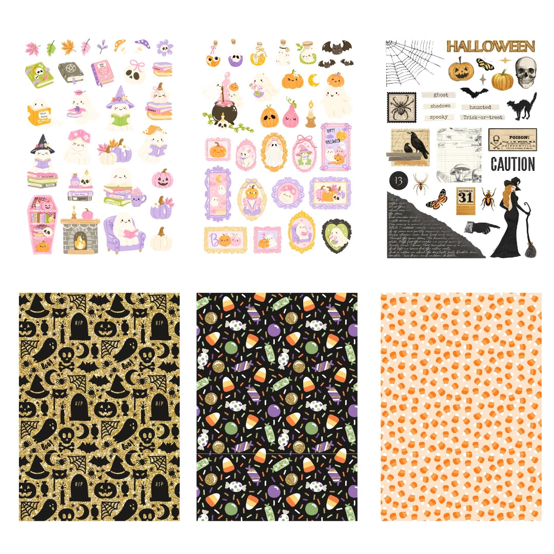 Halloween Sticker Book