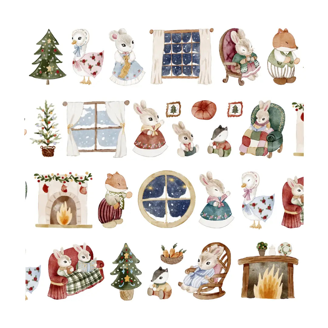 Christmas Animals - PET Tape PRE-CUT