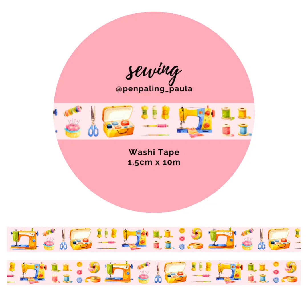 Sewing Washi Tape