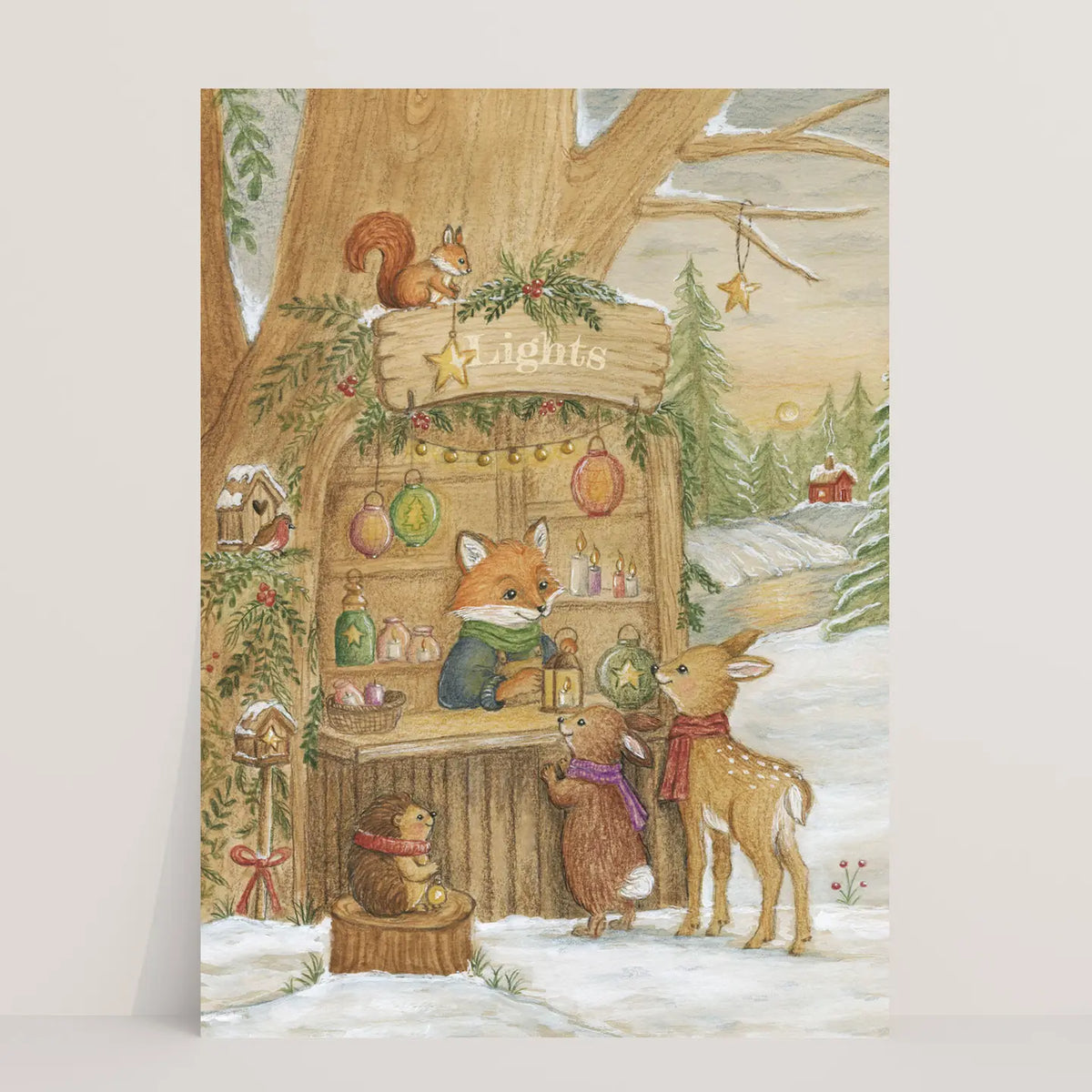 Light Shop Postcard