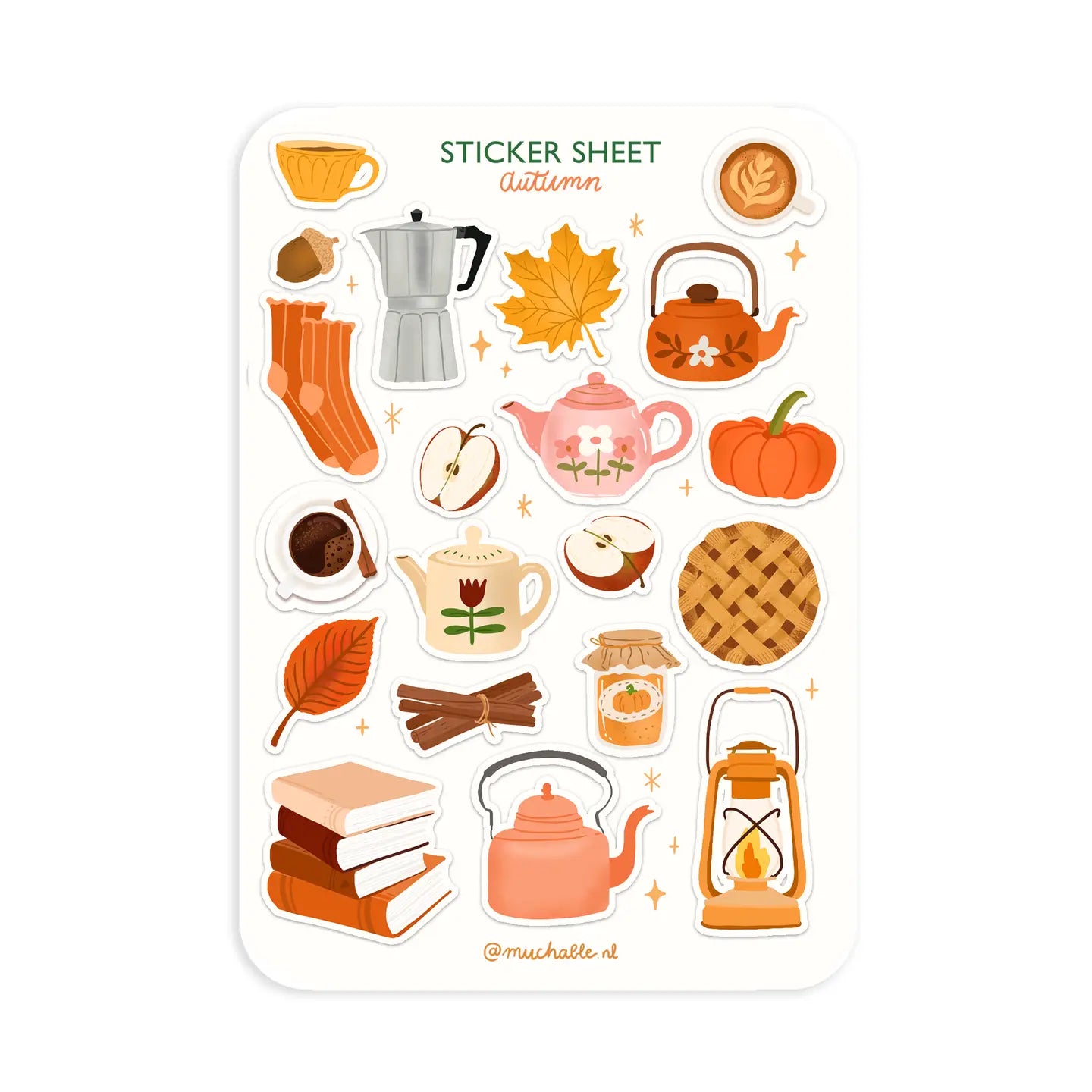 Cozy & Cute Sticker Sheet