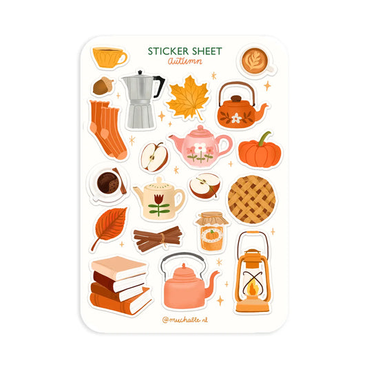 Cozy & Cute Sticker Sheet