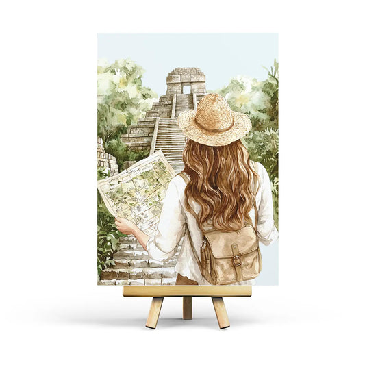 Ruins Postcard