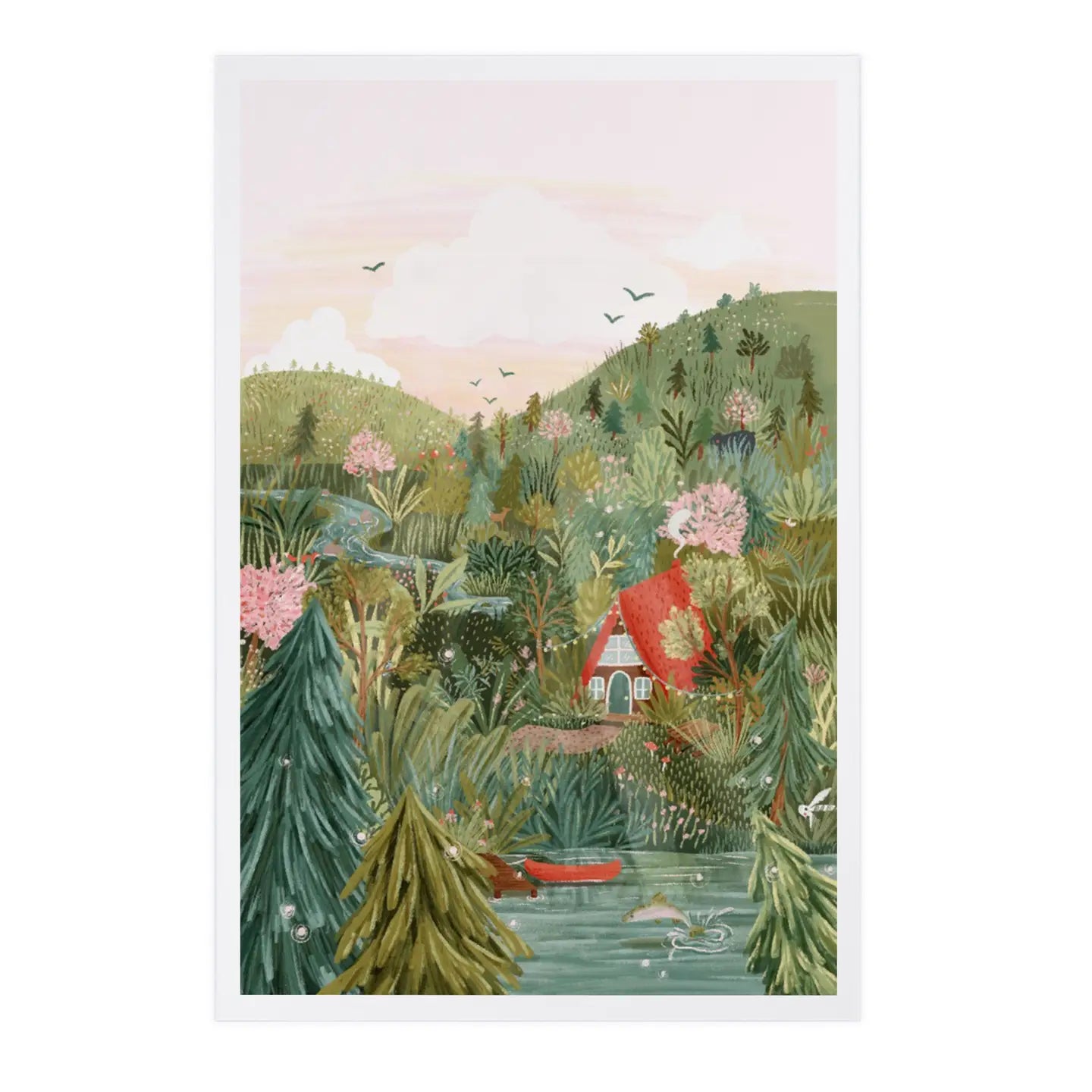 Take Me to the Forest Postcard