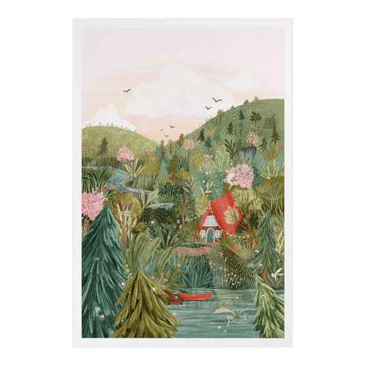 Take Me to the Forest Postcard