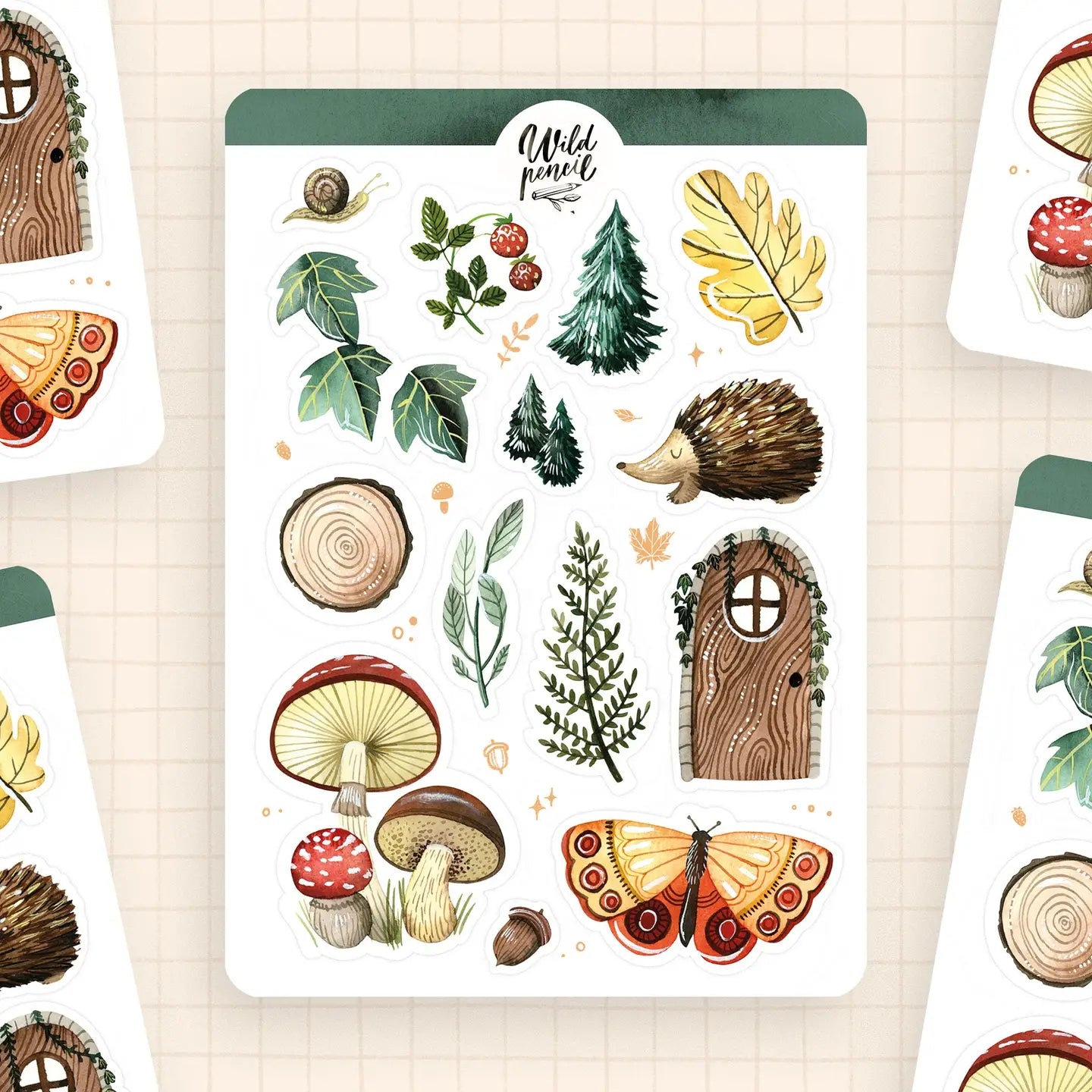 Forest Sticker Sheet