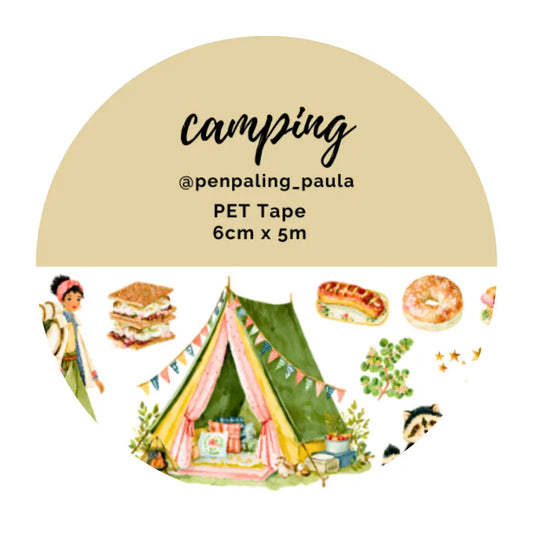 Camping PET Tape PRE-CUT