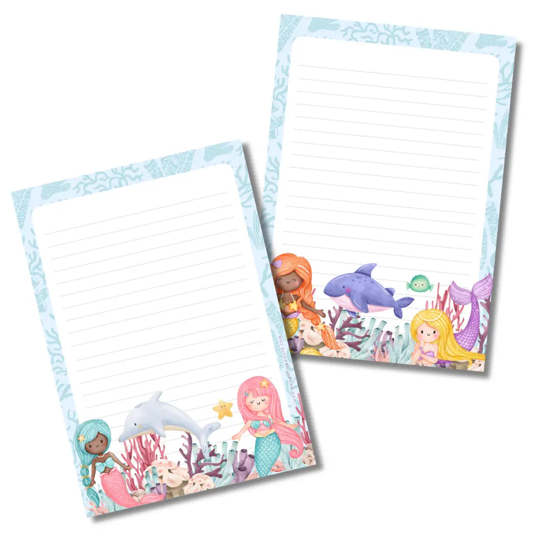 Mermaids Letter Pad