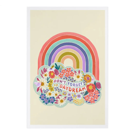 Don't Forget to Daydream Postcard