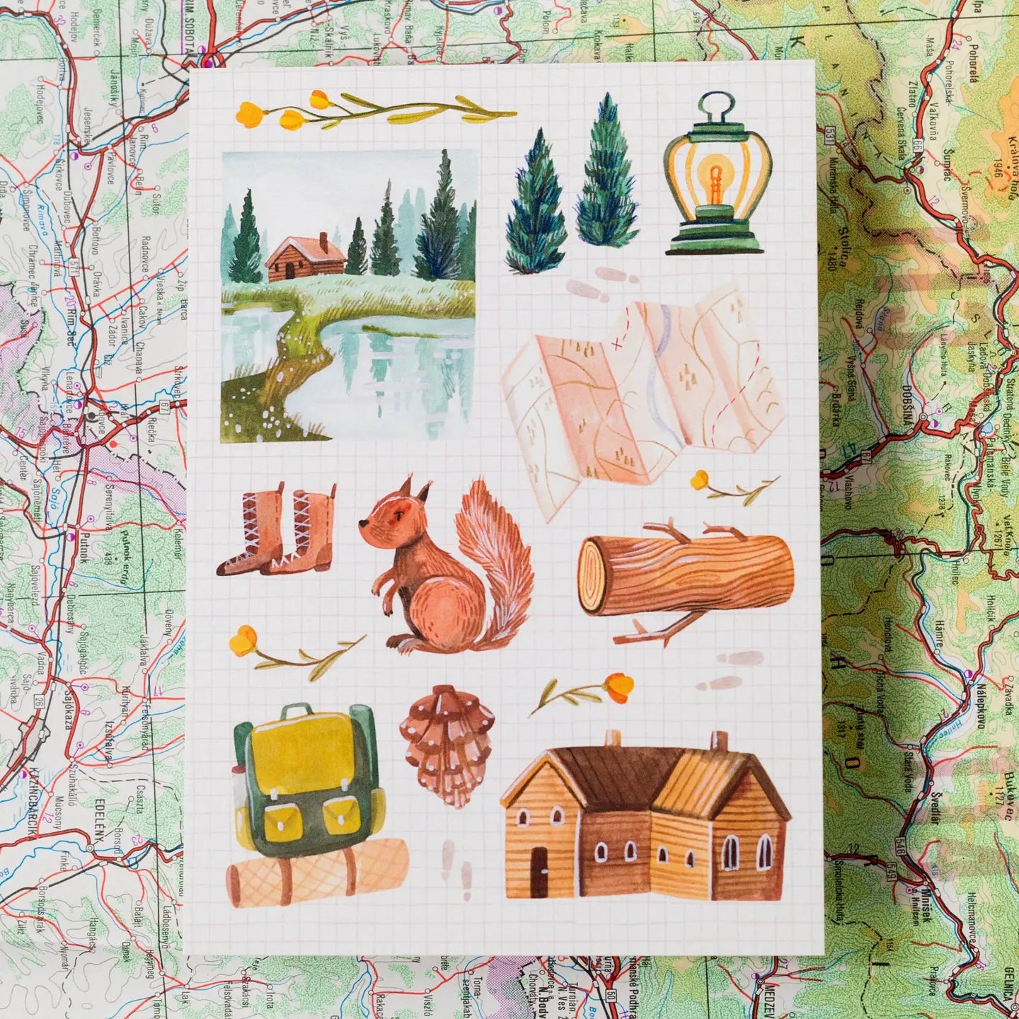 Explorer Postcard