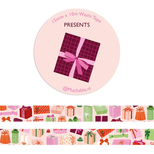 Presents (Pink) Washi Tape
