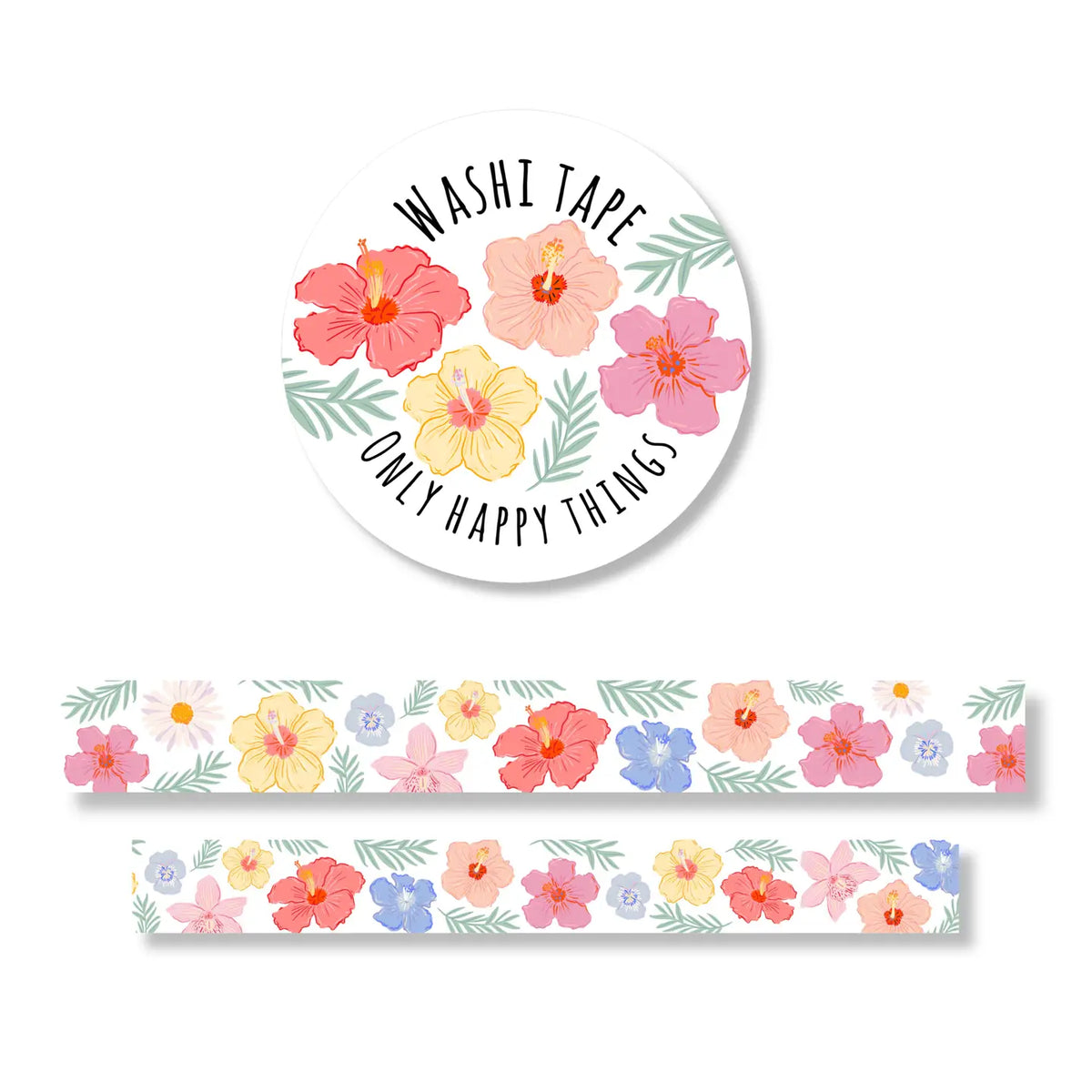 Island Blossom Washi Tape