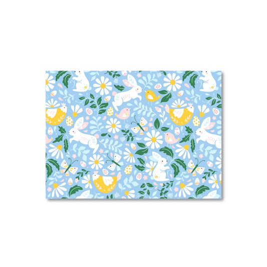 Easter Blue Postcard