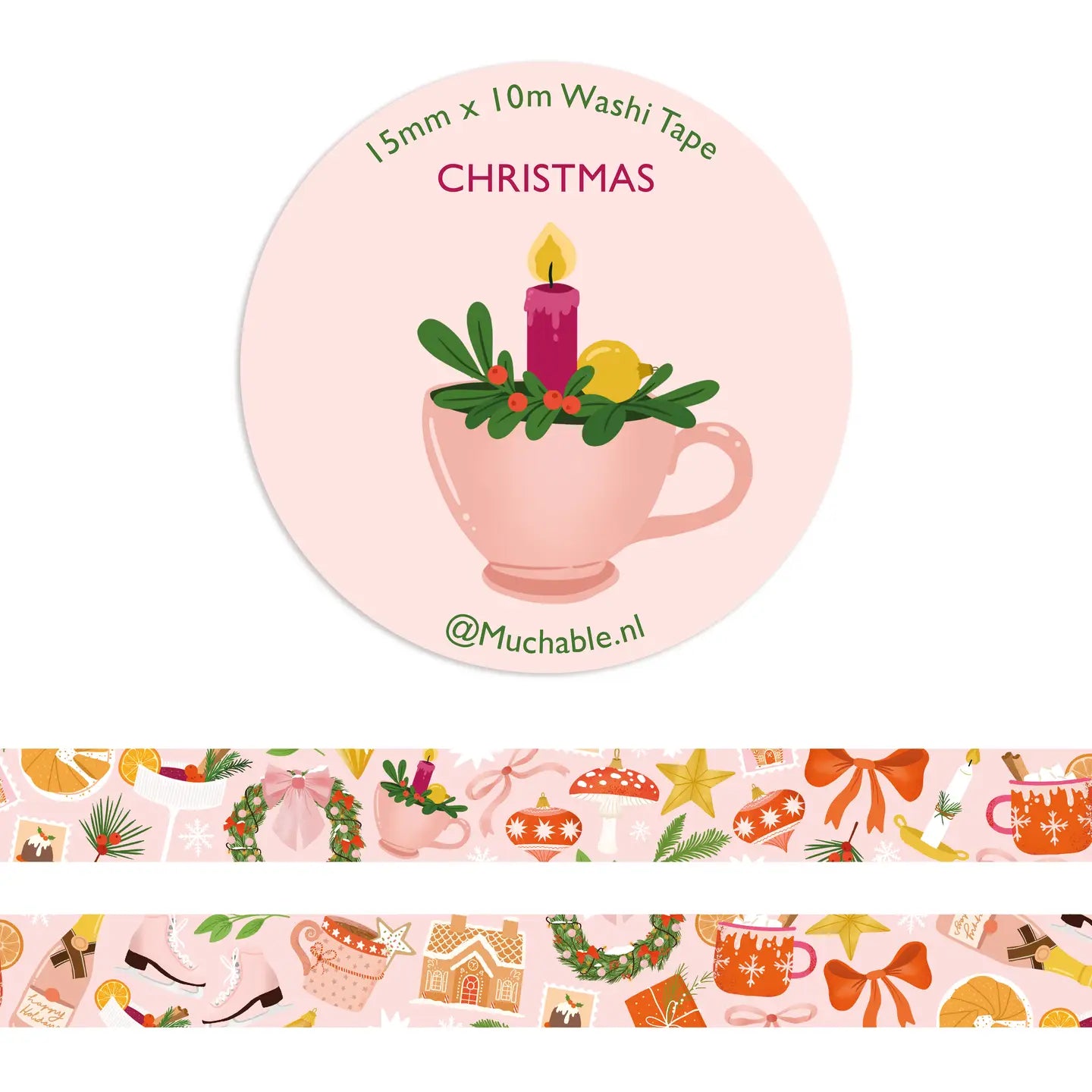 Cute Christmas Things Washi Tape