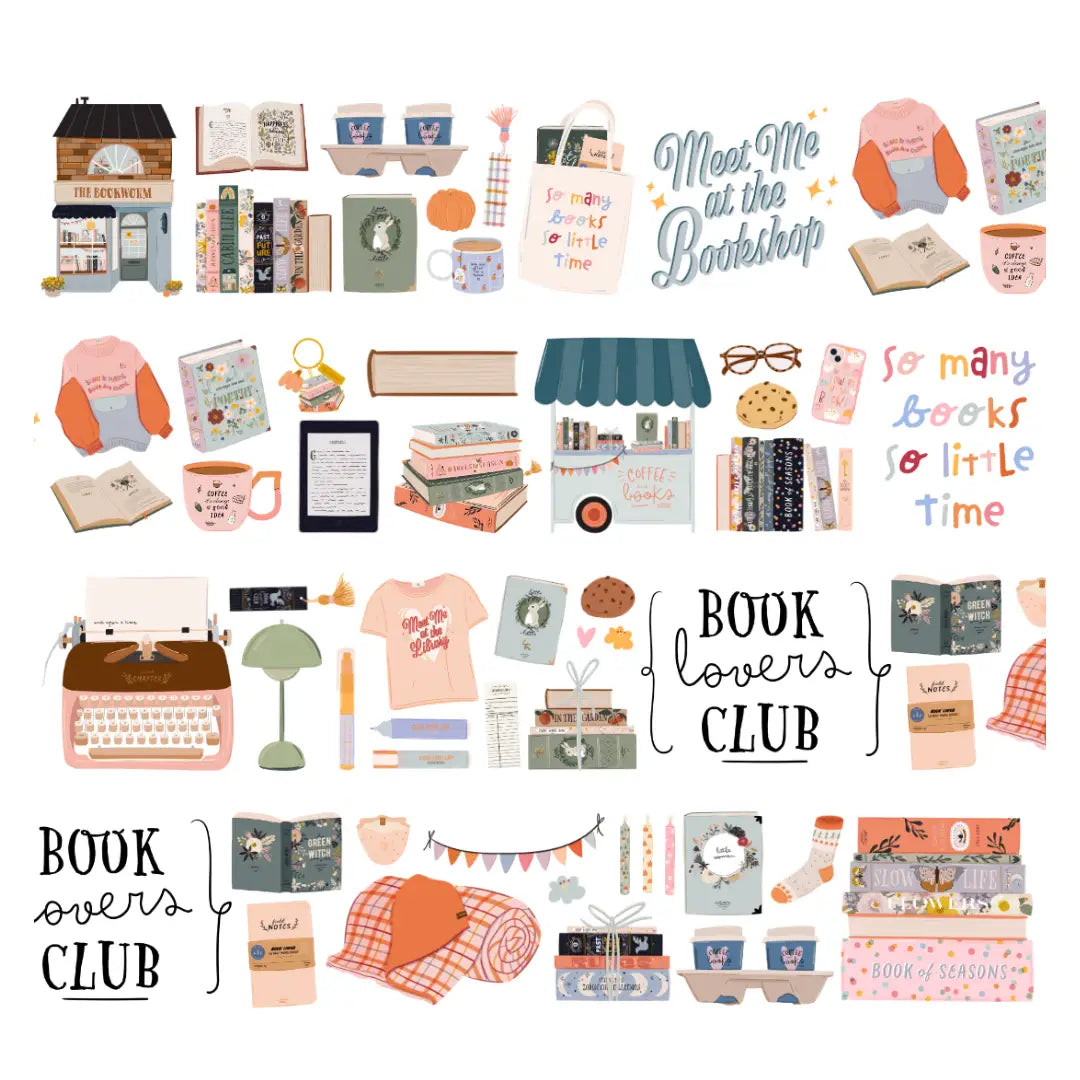 Bookworm PET Tape PRE-CUT