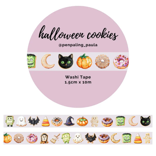 Halloween Cookies Washi Tape