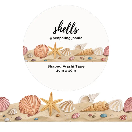 Shells (Shaped) Washi Tape