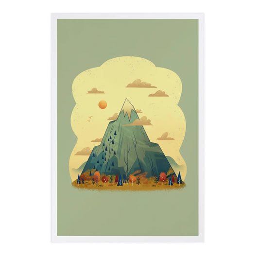 Mountain Peak Postcard
