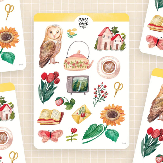 Late Summer Sticker Sheet