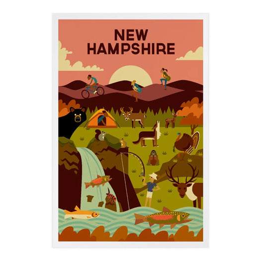 New Hampshire, Geometric