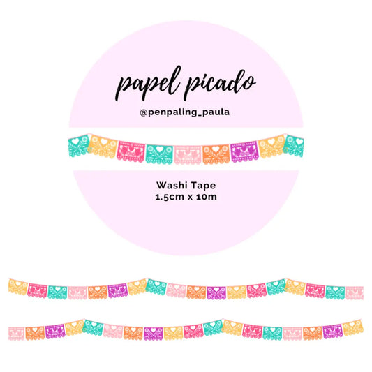 Papel Picado Washi Tape