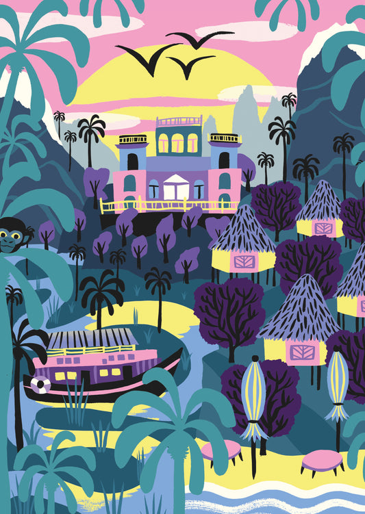Latin Nature Postcard