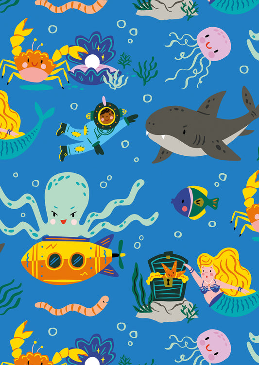 Blue Ocean Postcard