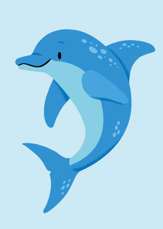 Dolphin Postcard