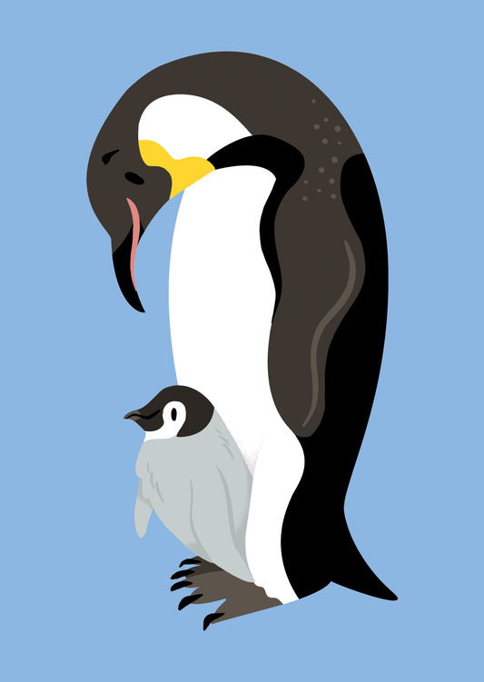 Penguin Postcard