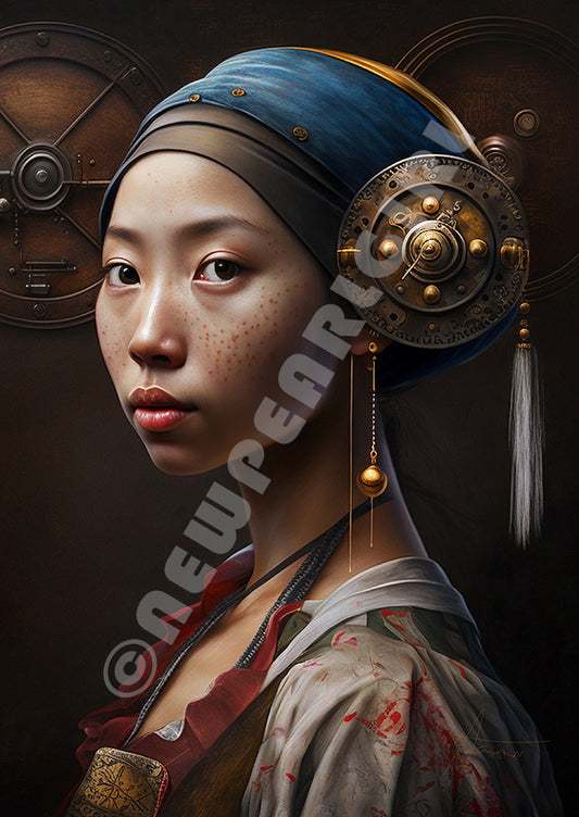 New Pearl Girl Postcard: Bo