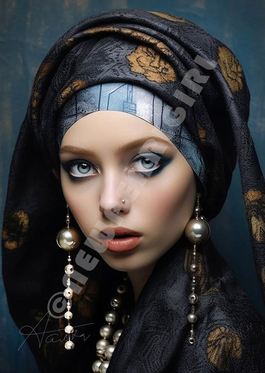 New Pearl Girl Postcard: Persia