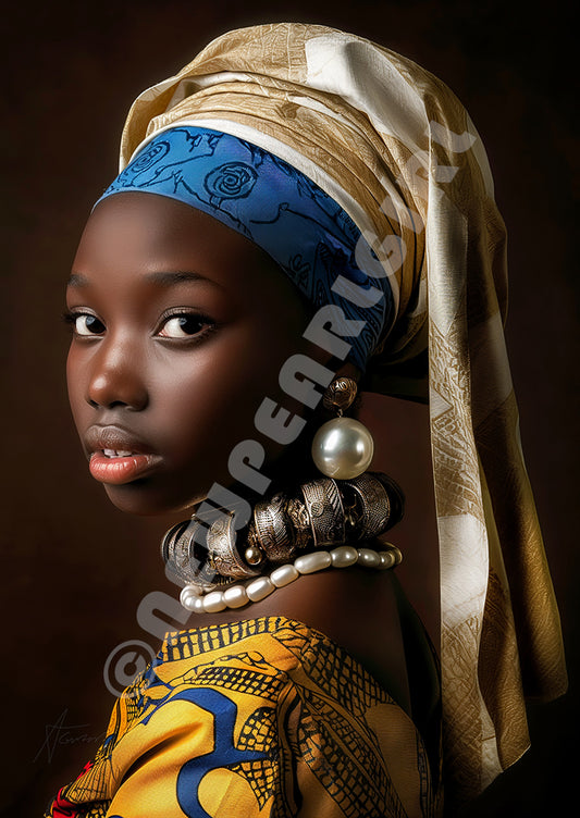 New Pearl Girl Postcard: Asha