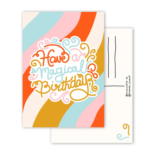 Have a Magical Birthday Postcard