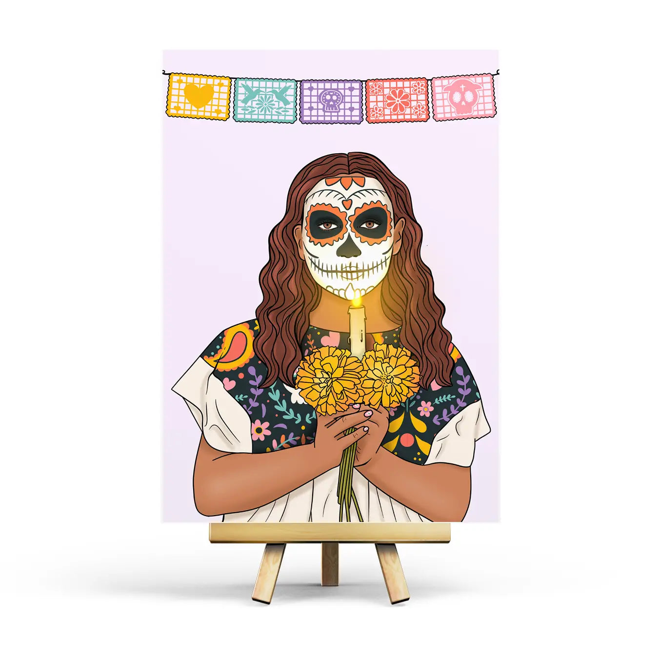 Day of the Dead Postcard