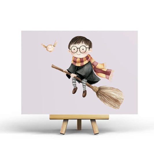 Little Wizard Postcard