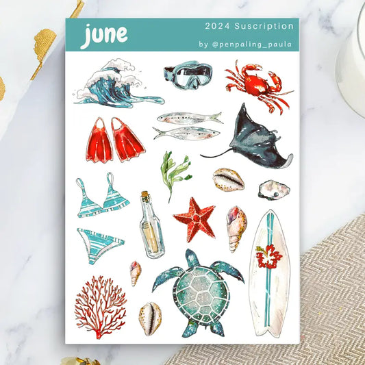 June Sticker Sheet
