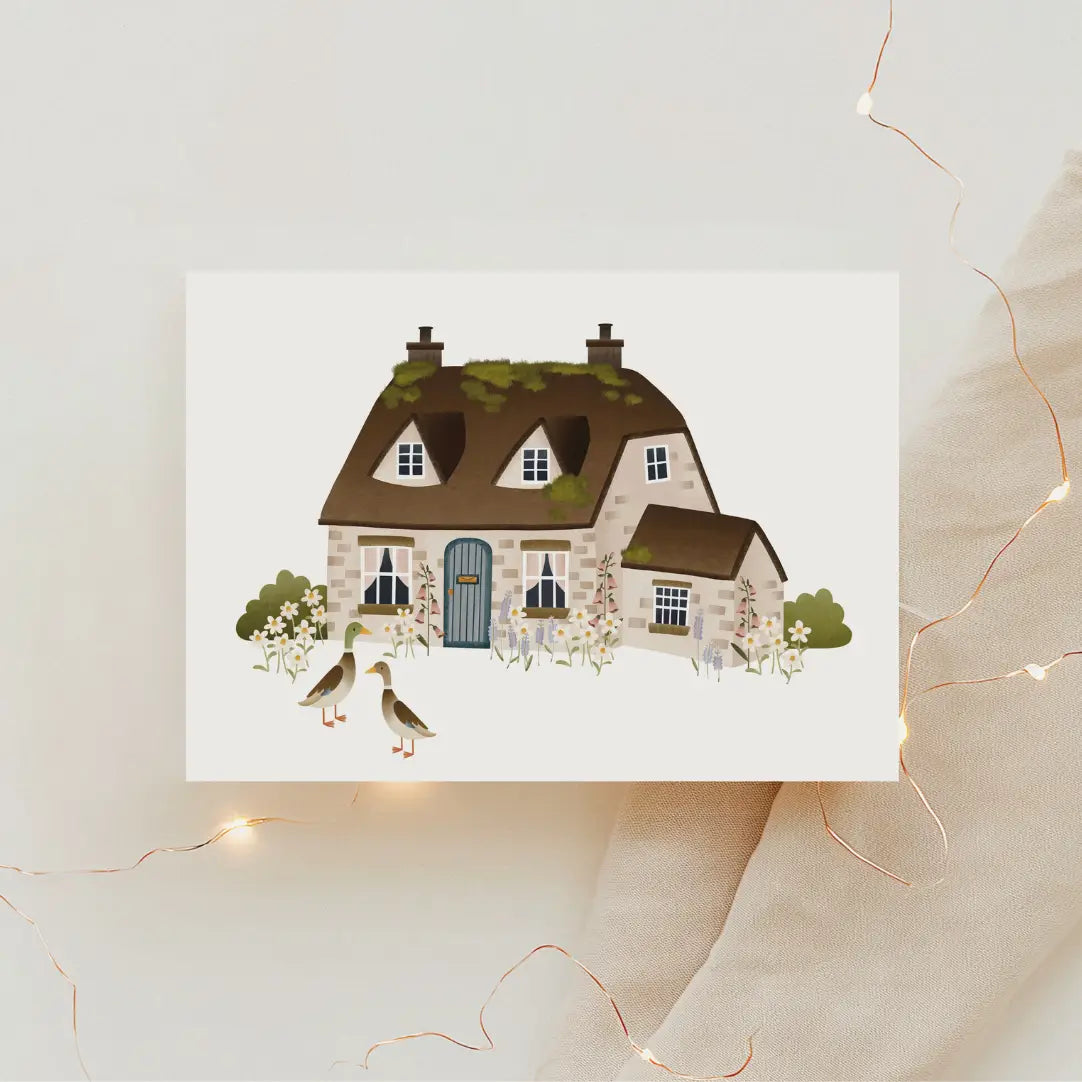 Cottage Postcard