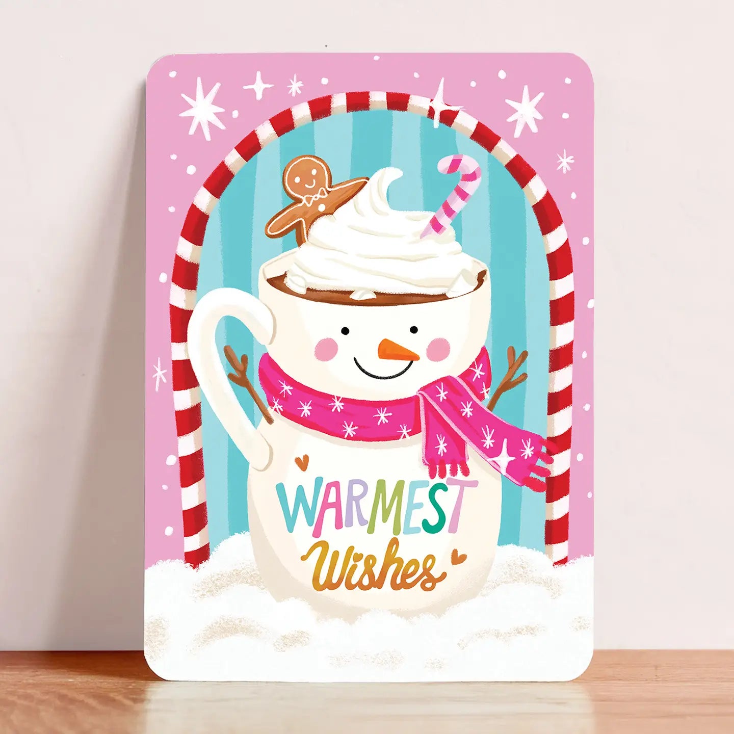 Warmest Wishes Postcard