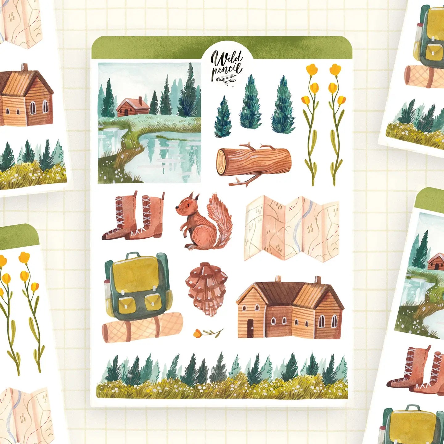 Explorer Sticker Sheet