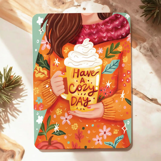 Have a Cozy Day Postcard