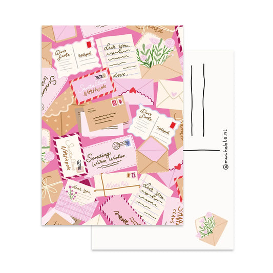 Santa Letters Postcard