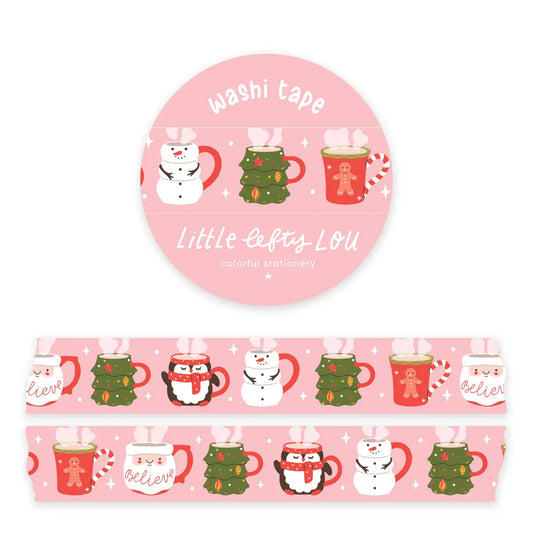 Christmas Mugs Washi Tape