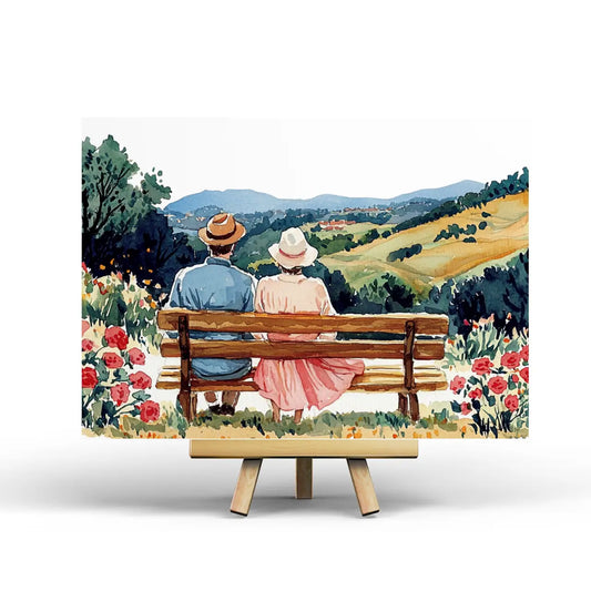 Bench Postcard