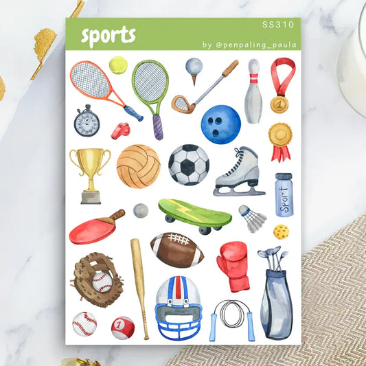 Sports Sticker Sheet